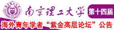 日逼网com南京理工大学第十四届海外青年学者紫金论坛诚邀海内外英才！